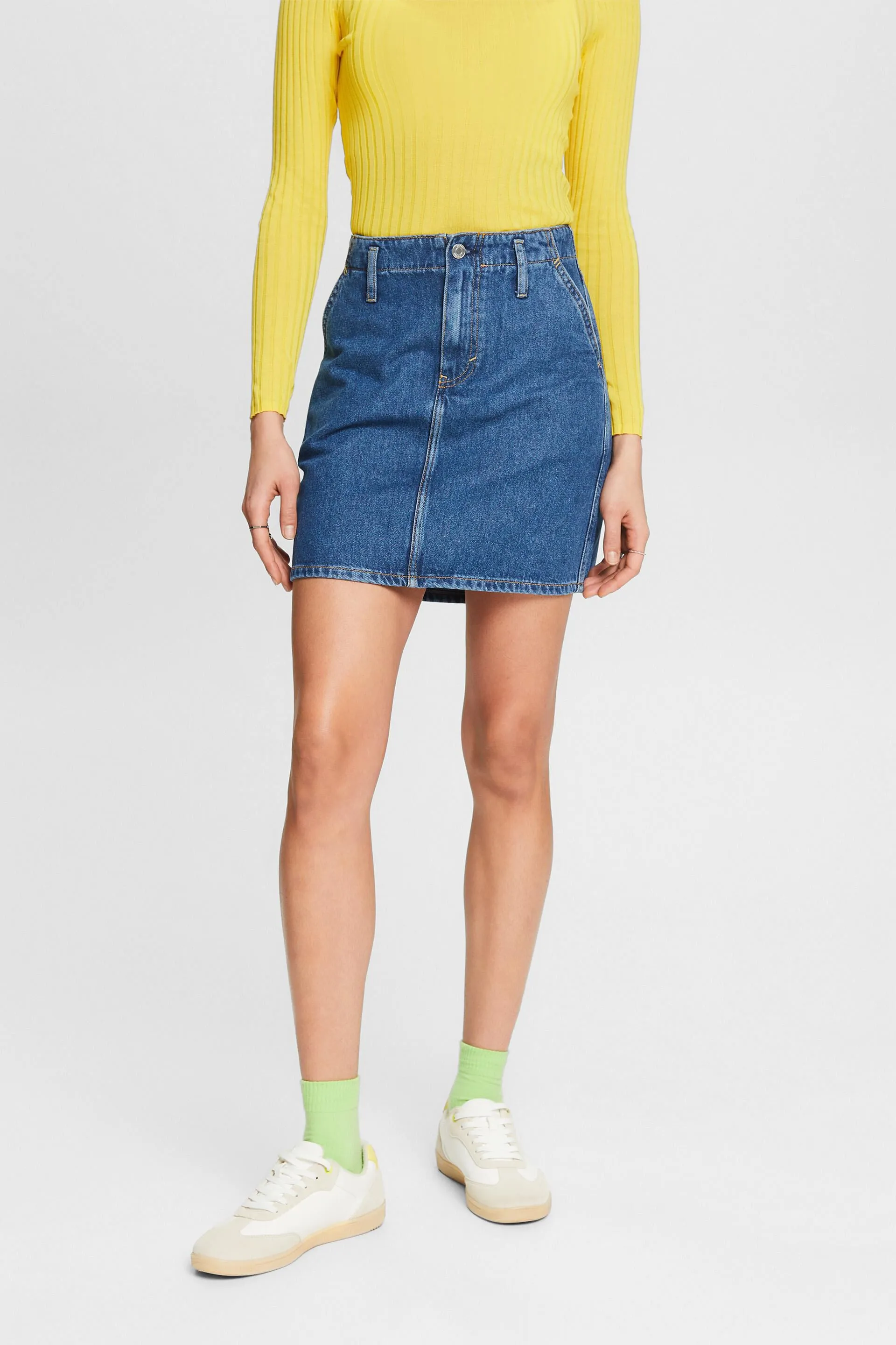 Minigonna in denim