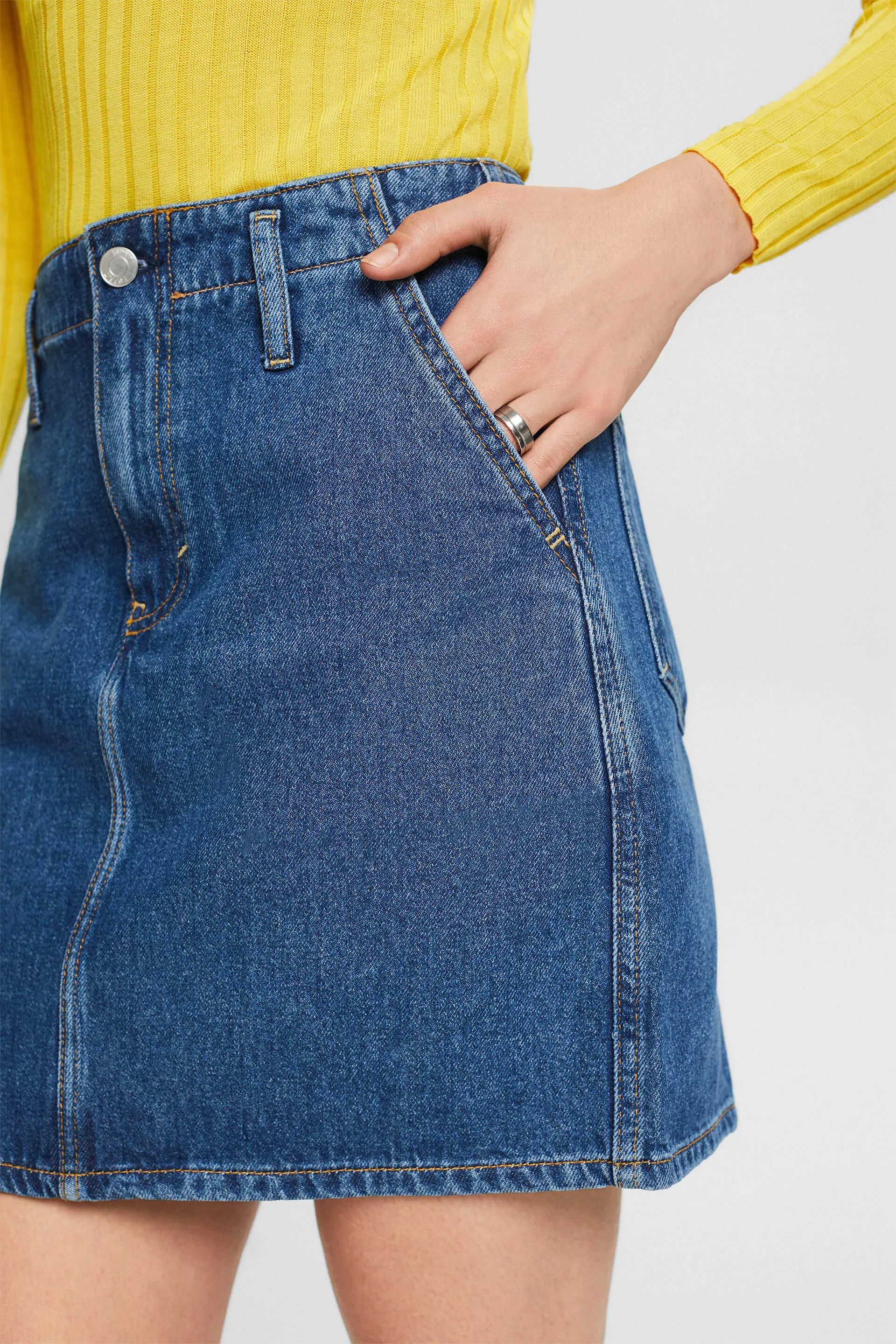 Minigonna in denim
