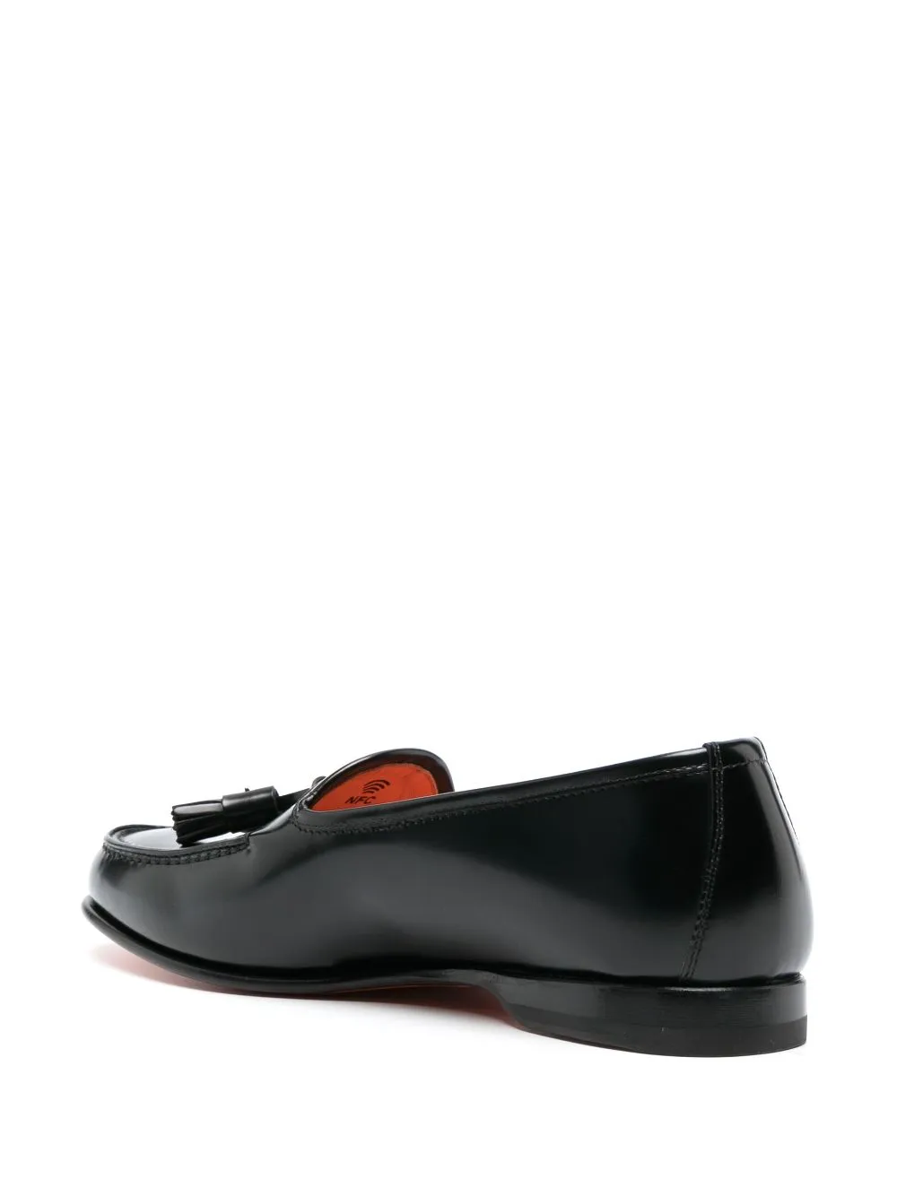 Mocassini andrea in nero - uomo