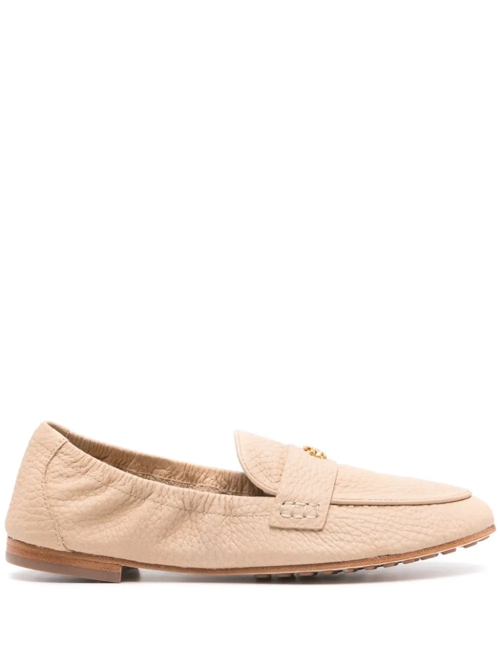 Mocassini Double T in beige Tory Burch - donna