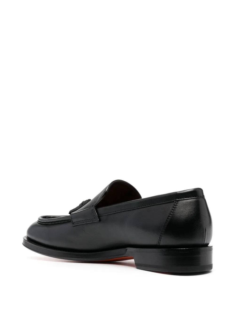 Mocassini grubbs in nero - uomo