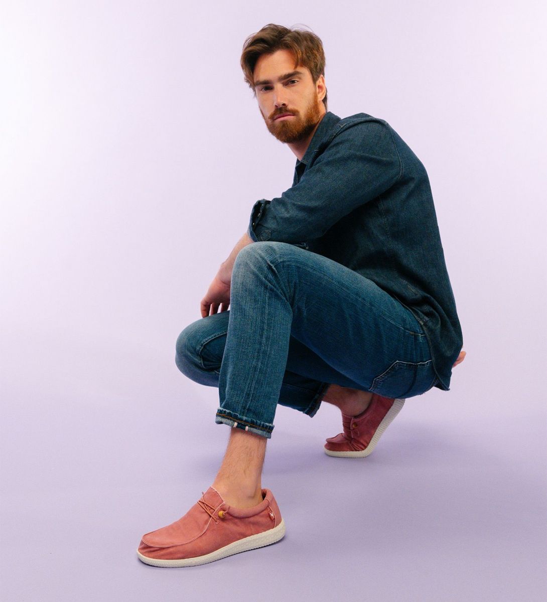 MOCASSINI Uomo PITAS WP150 WALLABI FRESA