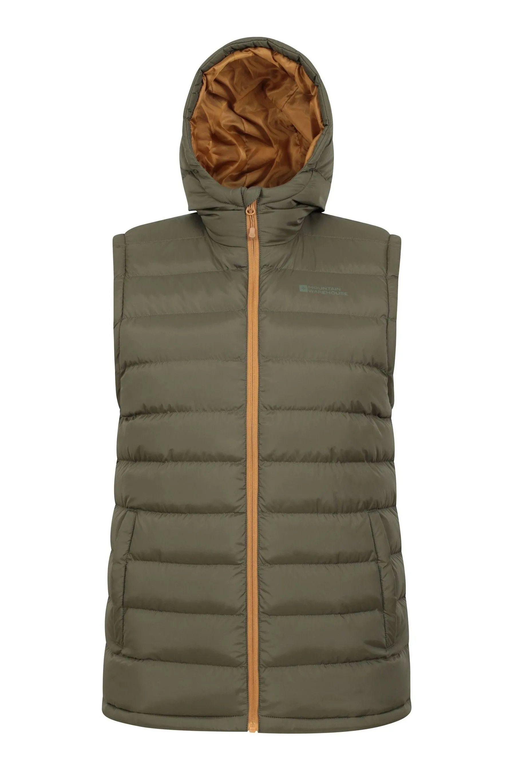 Mountain Warehouse Uomo Seasons - Con cappuccio smanicato imbottito