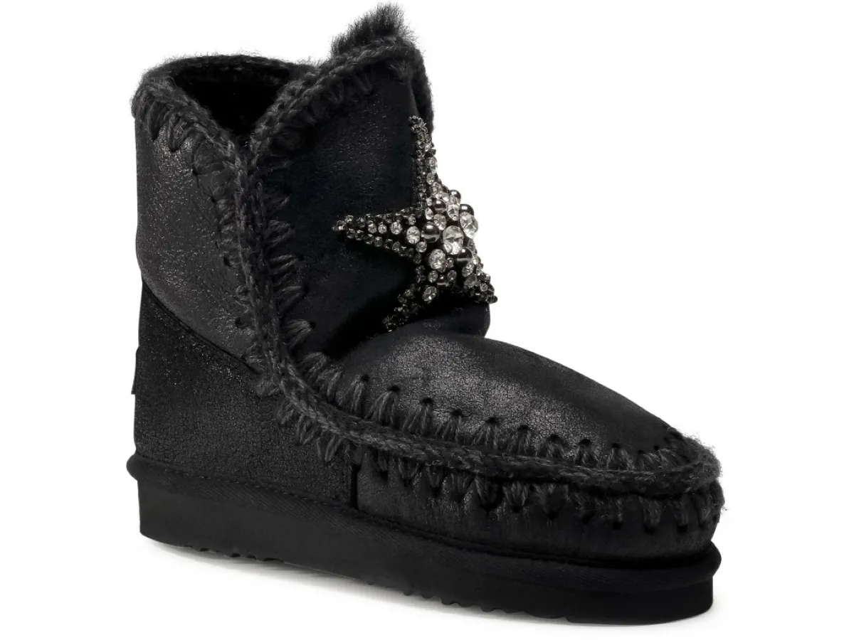 Mou  ---------    ------------ Scarpe Stivaletto Donna Nero MU.FW101041B AI22