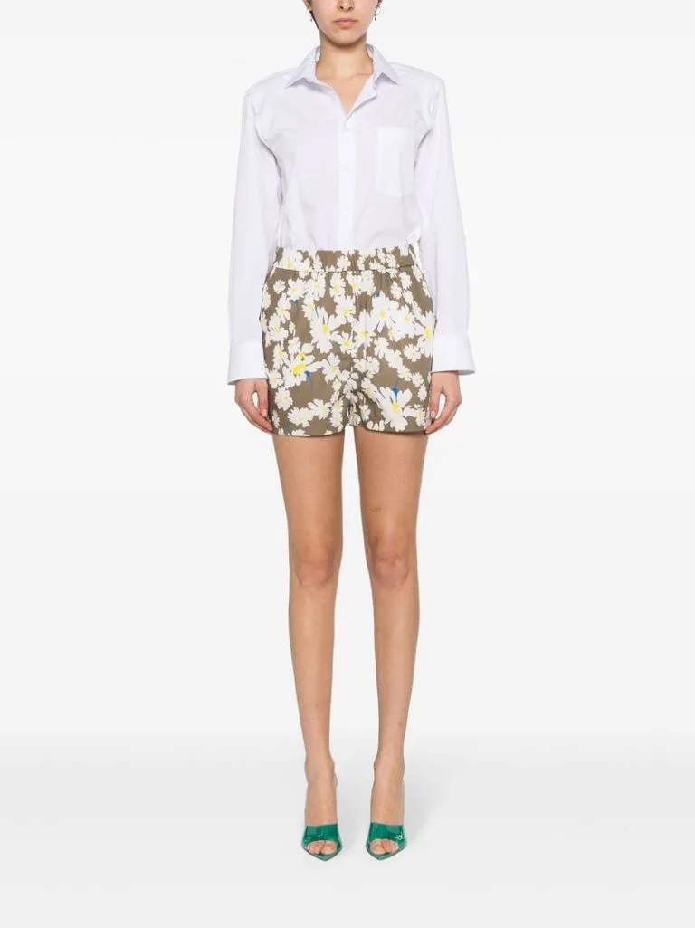 msgm Shorts stampa floreale
