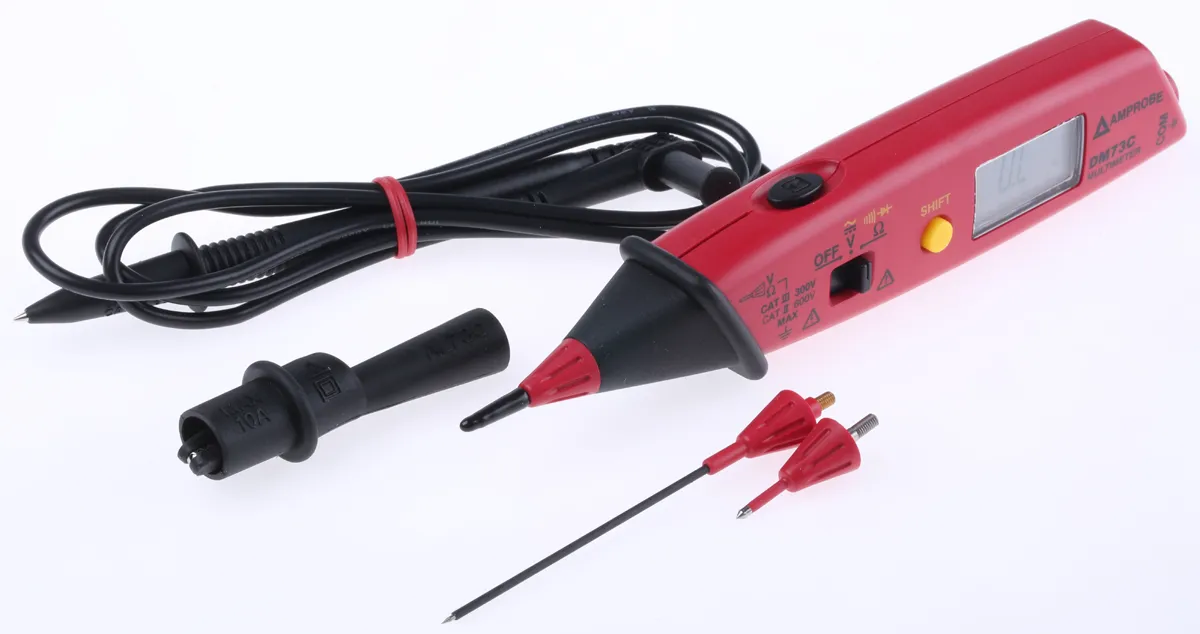 Multimetro Palmare, Tipo di sonda a penna Amprobe DM73C