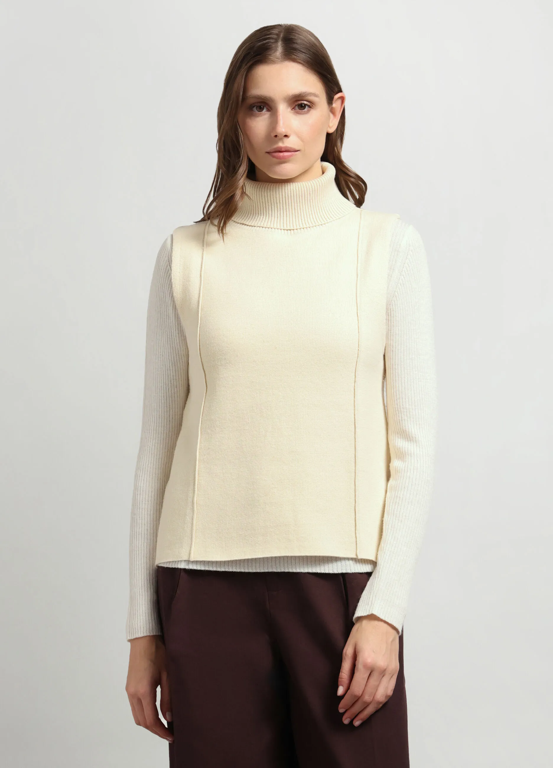 NICE & CHIC  Gilet in misto cotone donna