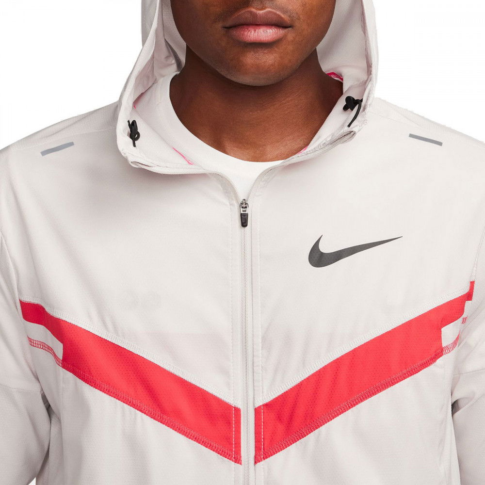 NIKE GIACCA CON CAPPUCCIO REPEL UV WATERPROOF EKIDEN PACK