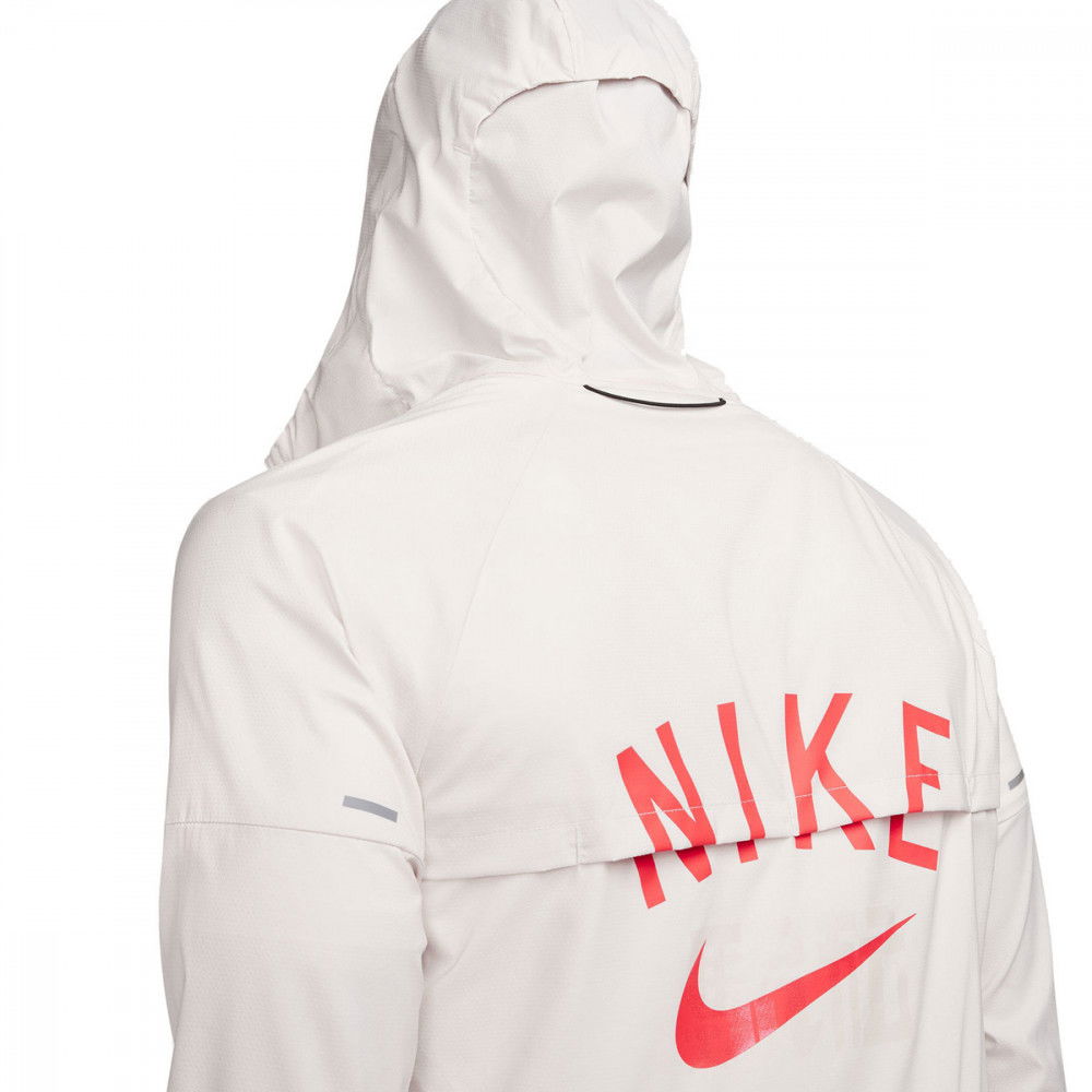 NIKE GIACCA CON CAPPUCCIO REPEL UV WATERPROOF EKIDEN PACK