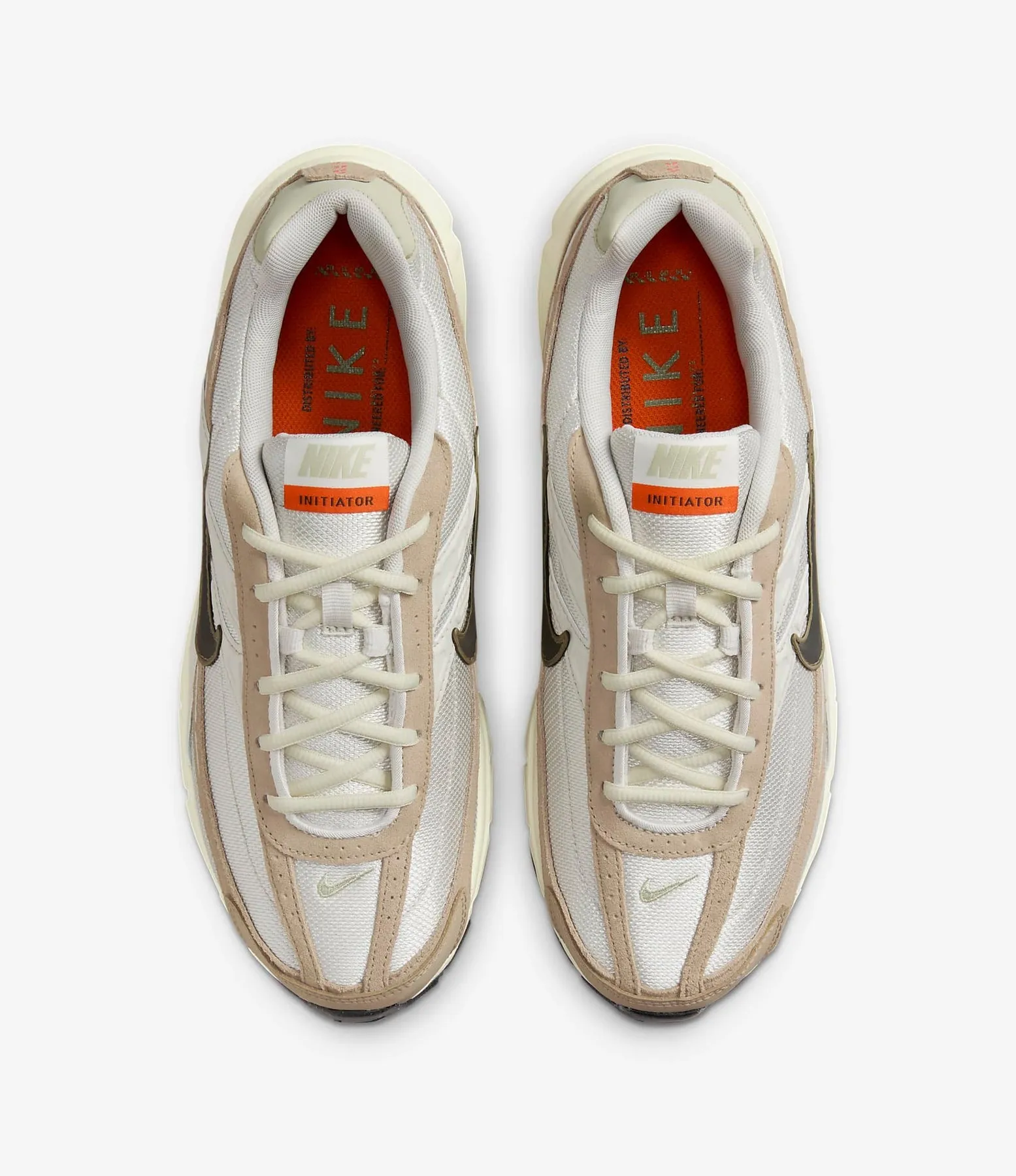 NIKE Initiator Sneaker Bassa Uomo - HJ7683 Lt Bone/Khaki/Olive  