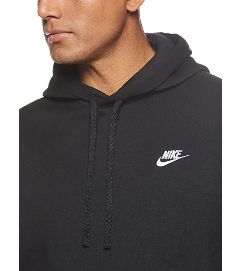 Nike Men's Club Over The Head Hoodie BV2654 010 black