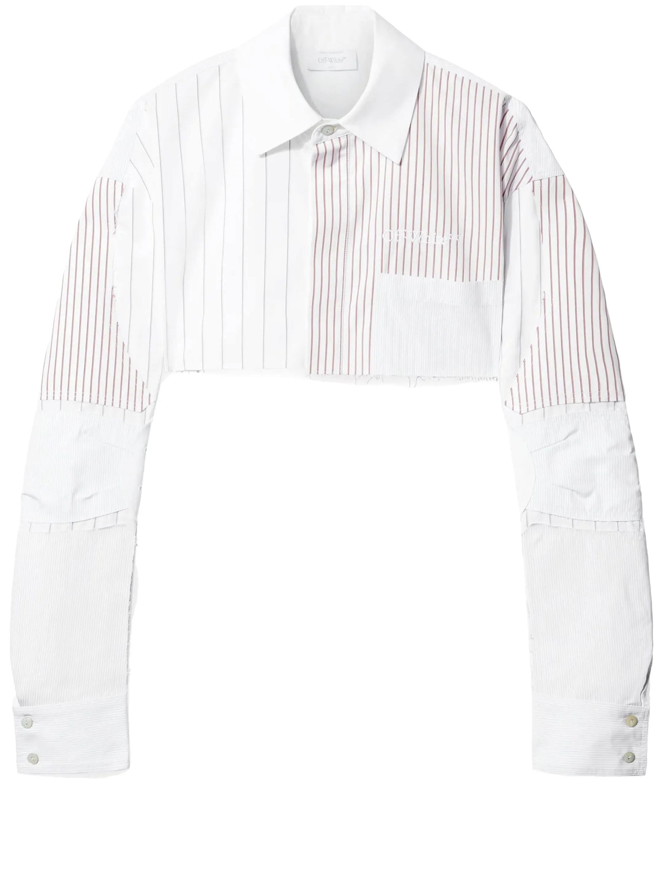 OFF WHITE    Camicia Motorcycle crop