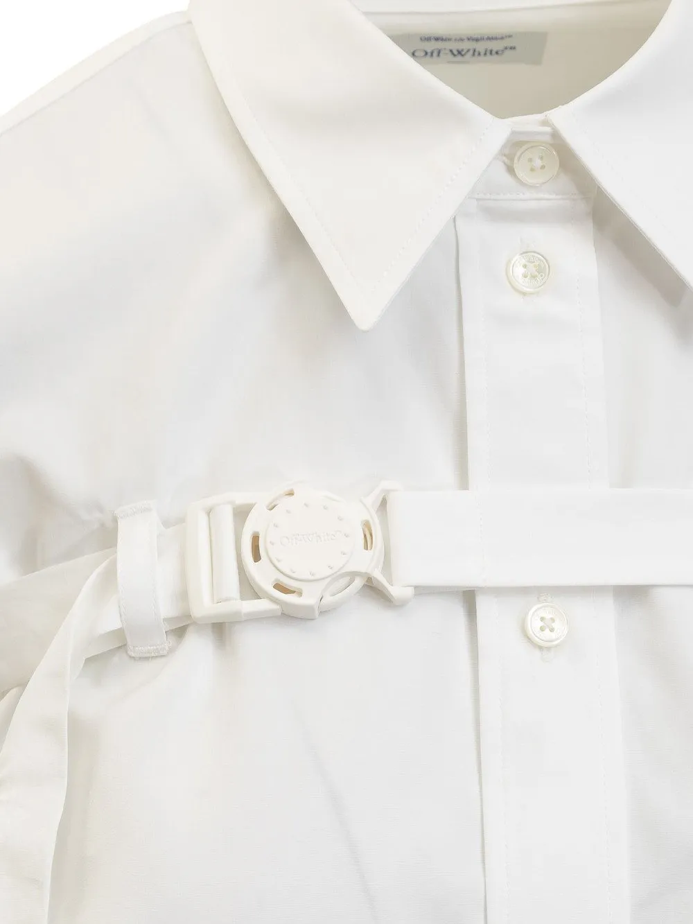 OFF-WHITE Camicia Poplin Buckle  