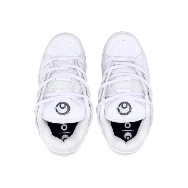 Osiris Scarpa da skate unisex D3 OG bianca