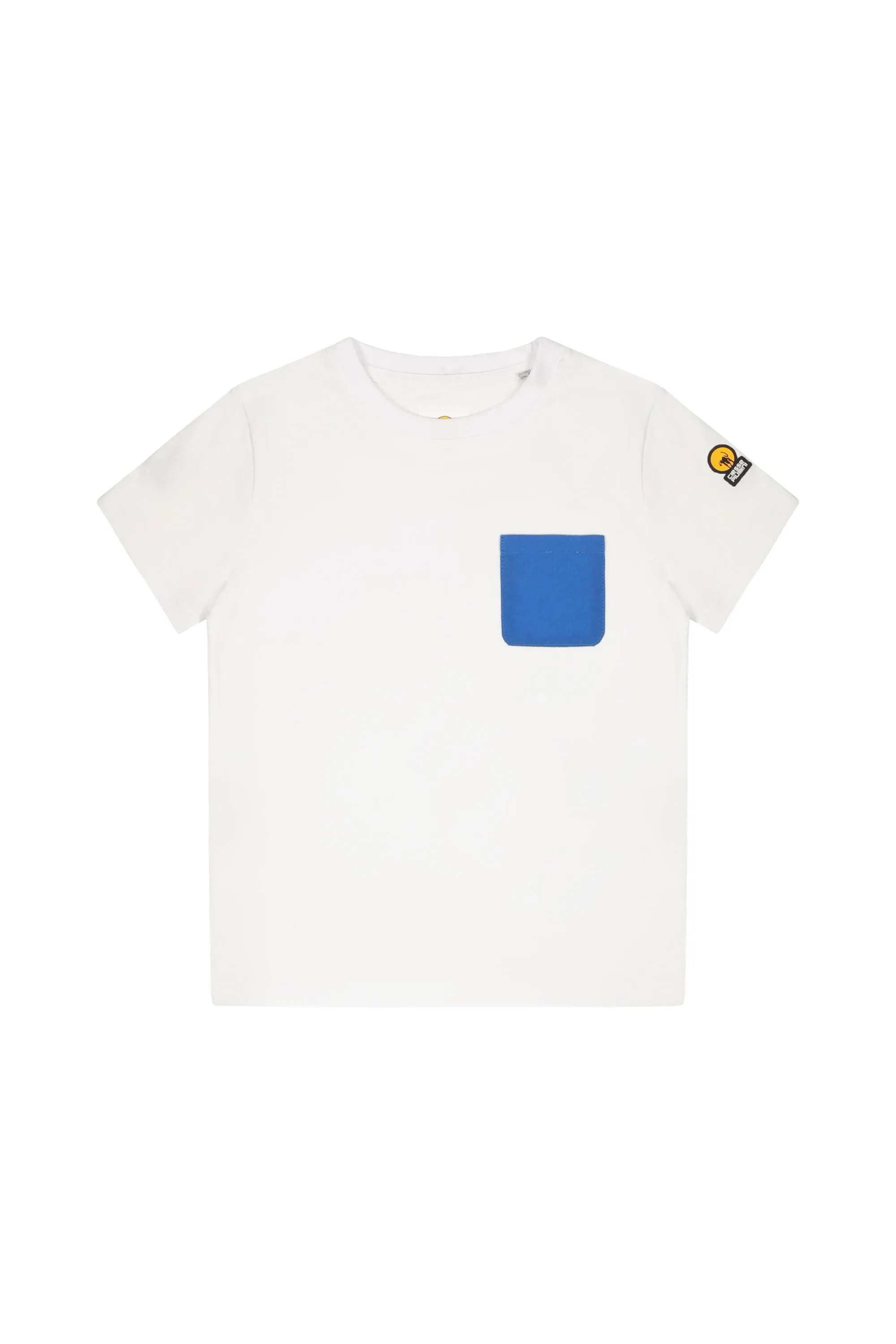 OTTAVIO BOY- White t-shirt with pocket