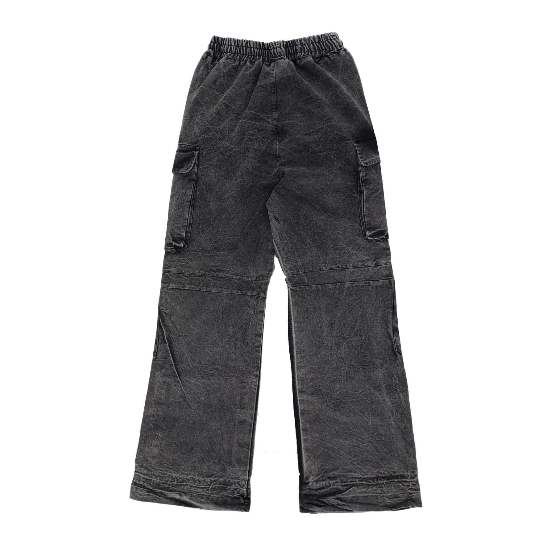 Pantalone Lungo Uomo Over Cargo Pants X Triple J Black Heather