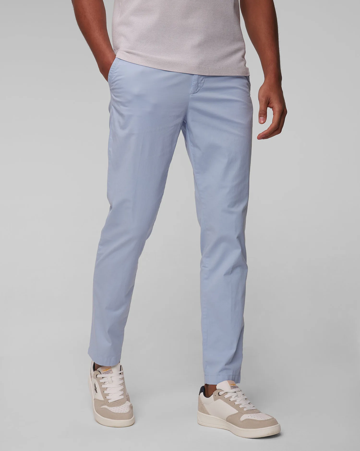 Pantaloni azzurri da uomo Hugo Boss Kaiton 50505392-450