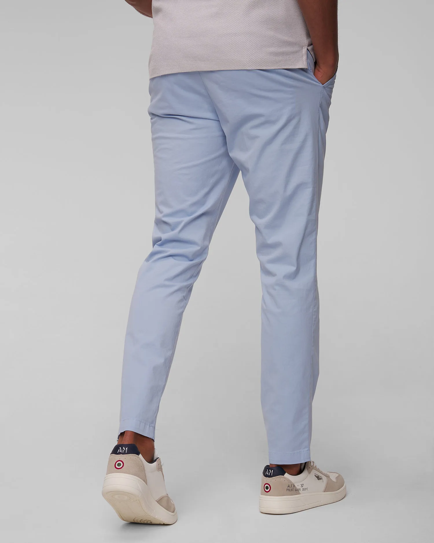 Pantaloni azzurri da uomo Hugo Boss Kaiton 50505392-450