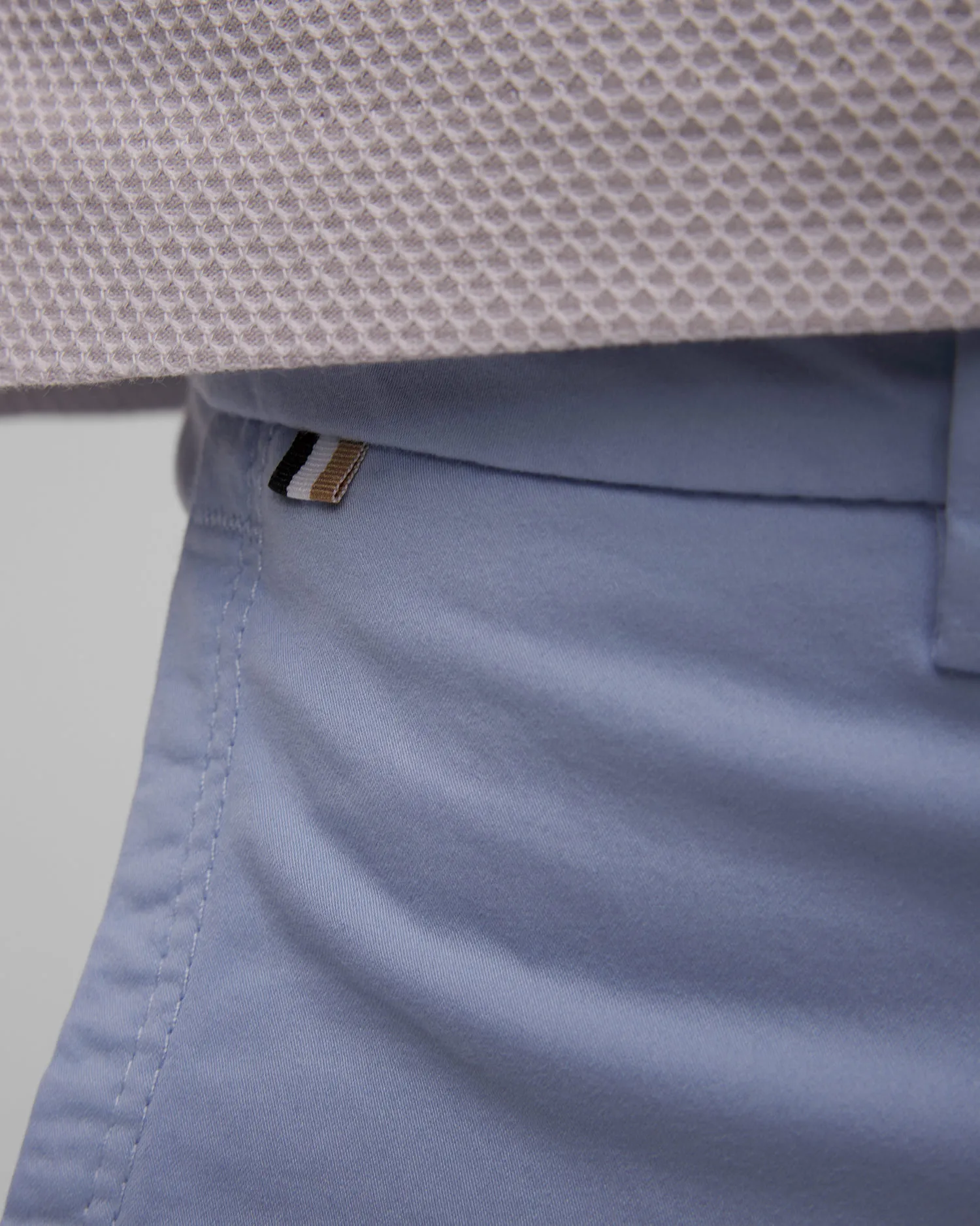 Pantaloni azzurri da uomo Hugo Boss Kaiton 50505392-450