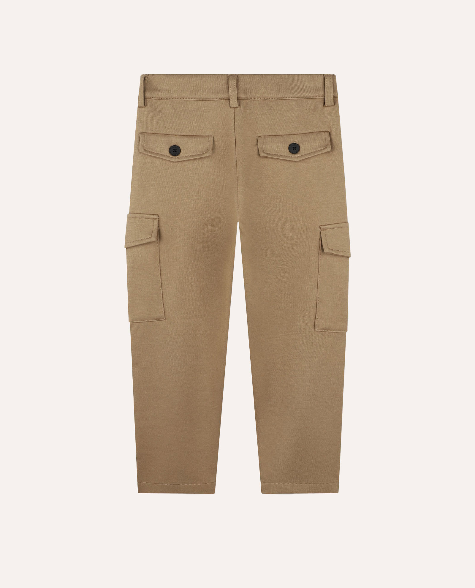 Pantaloni cargo Boss in piquè elasticizzato per bambini