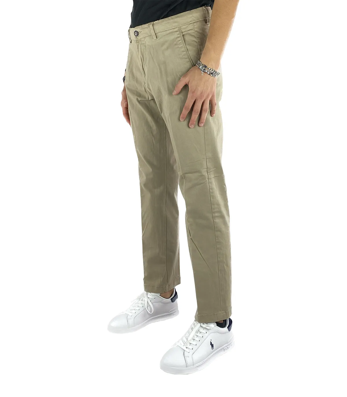 Pantaloni chinos Uomo Borghese