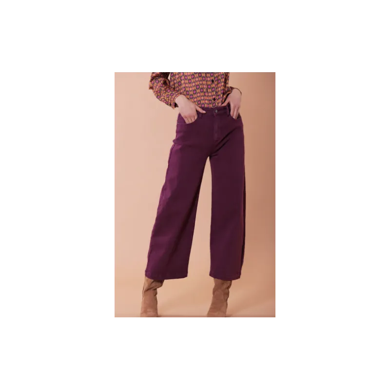 Pantaloni donna mimi mua Prugna