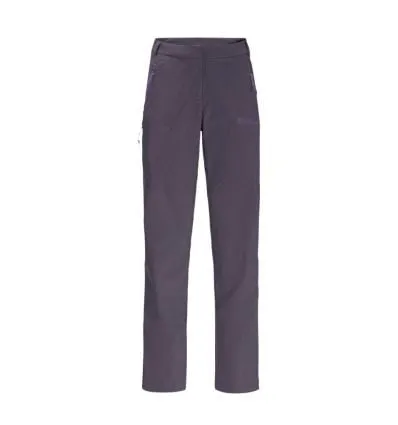 Pantaloni JACK WOLSKINS GLASTAL PANTS W (Dark Grape) da donna