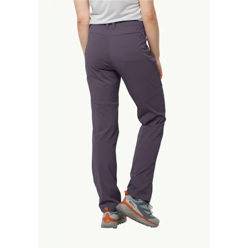 Pantaloni JACK WOLSKINS GLASTAL PANTS W (Dark Grape) da donna