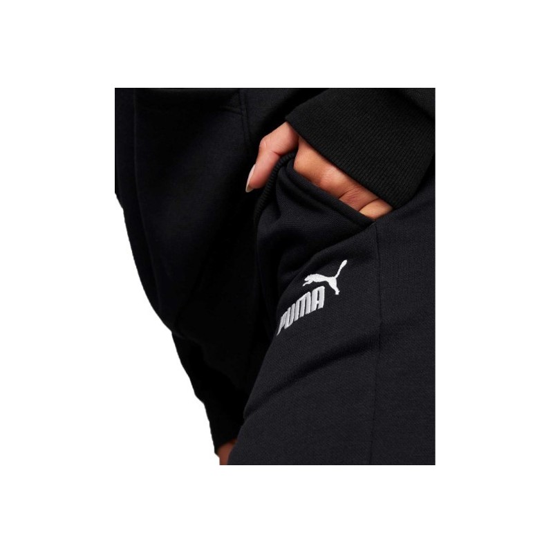 Pantaloni Puma Essential Embroidery Wide Donna
