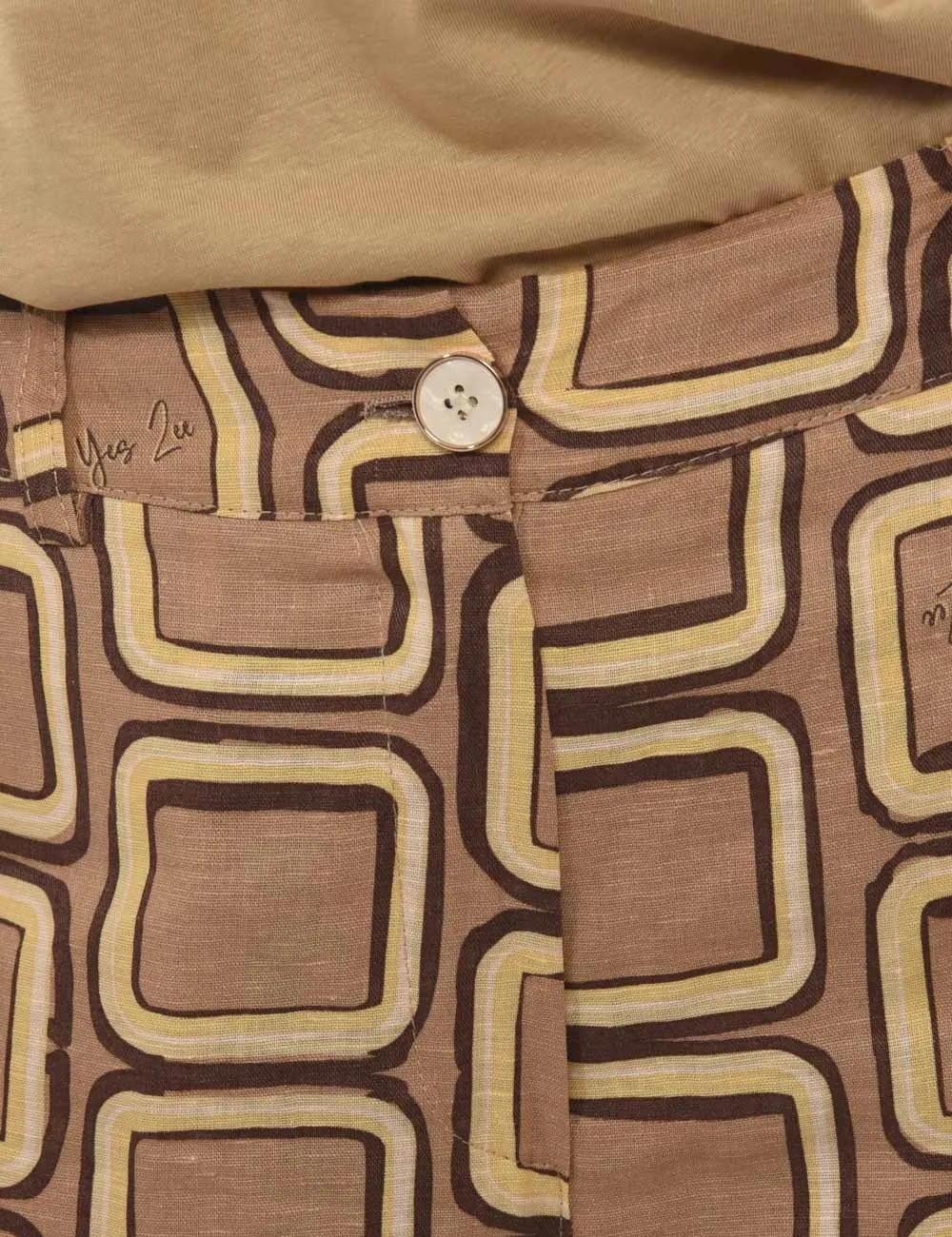 Pantaloni Yes Zee Beige