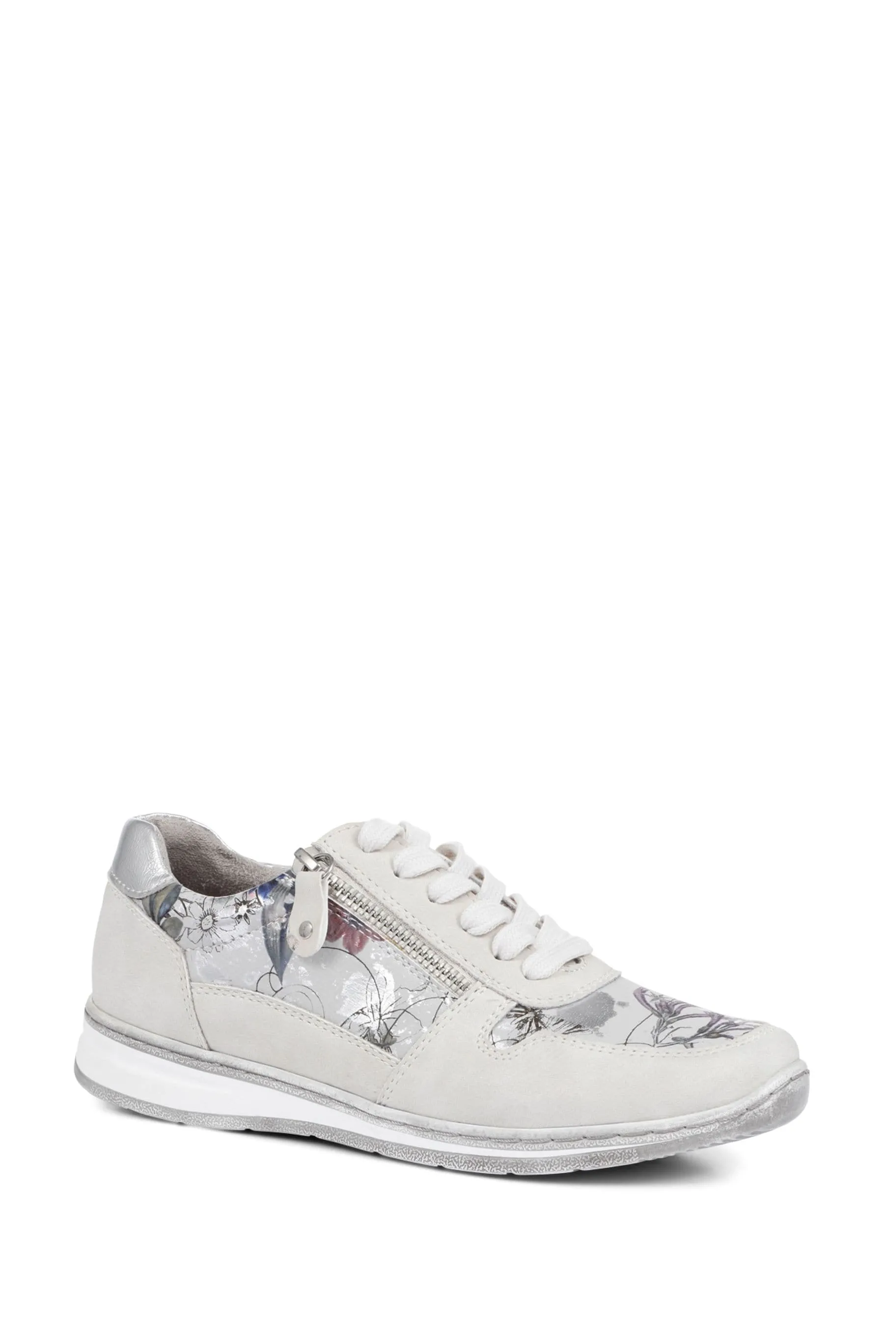 Pavers Grigio - Scarpe da ginnastica leggere Pizzo up