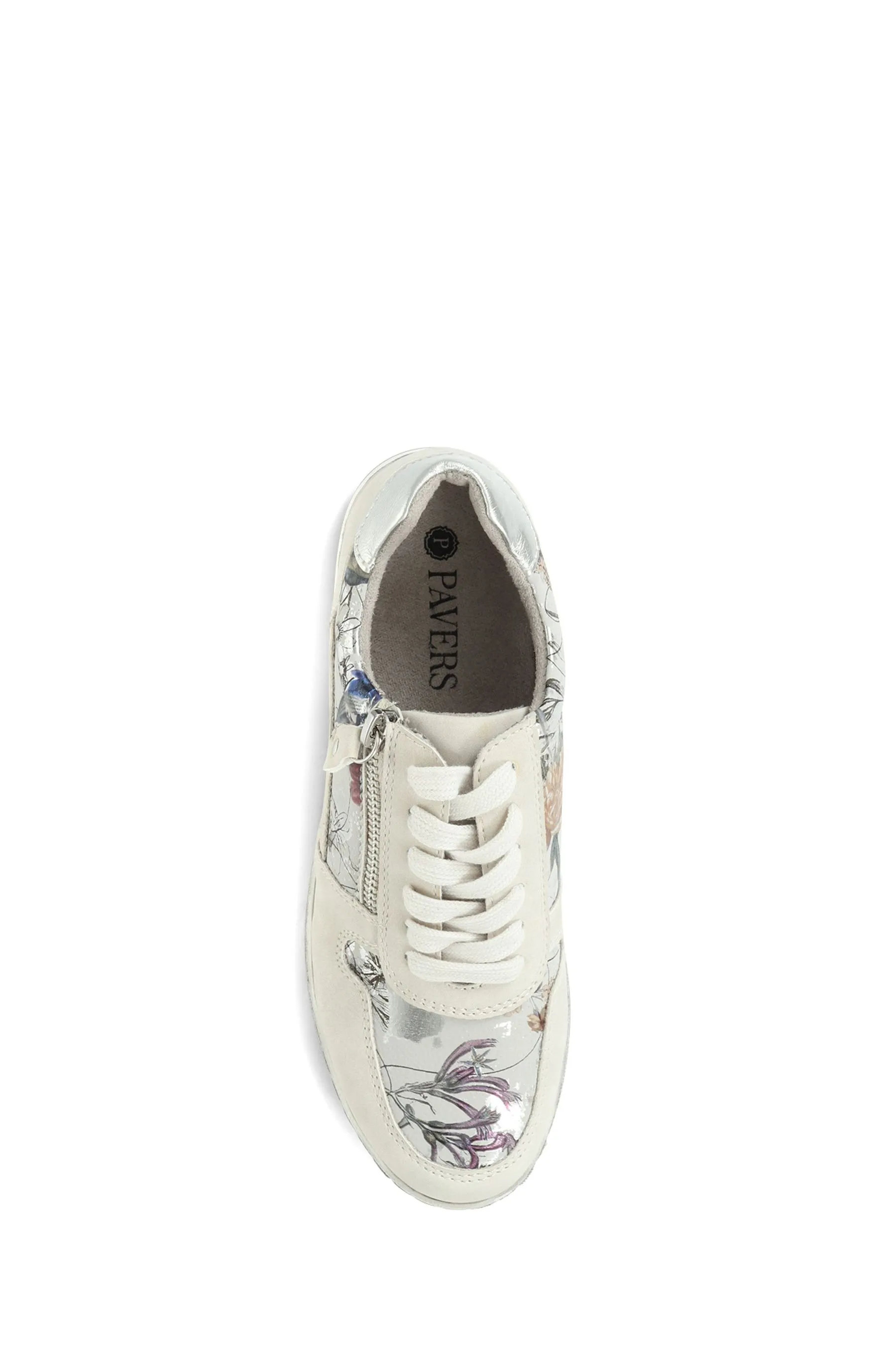 Pavers Grigio - Scarpe da ginnastica leggere Pizzo up