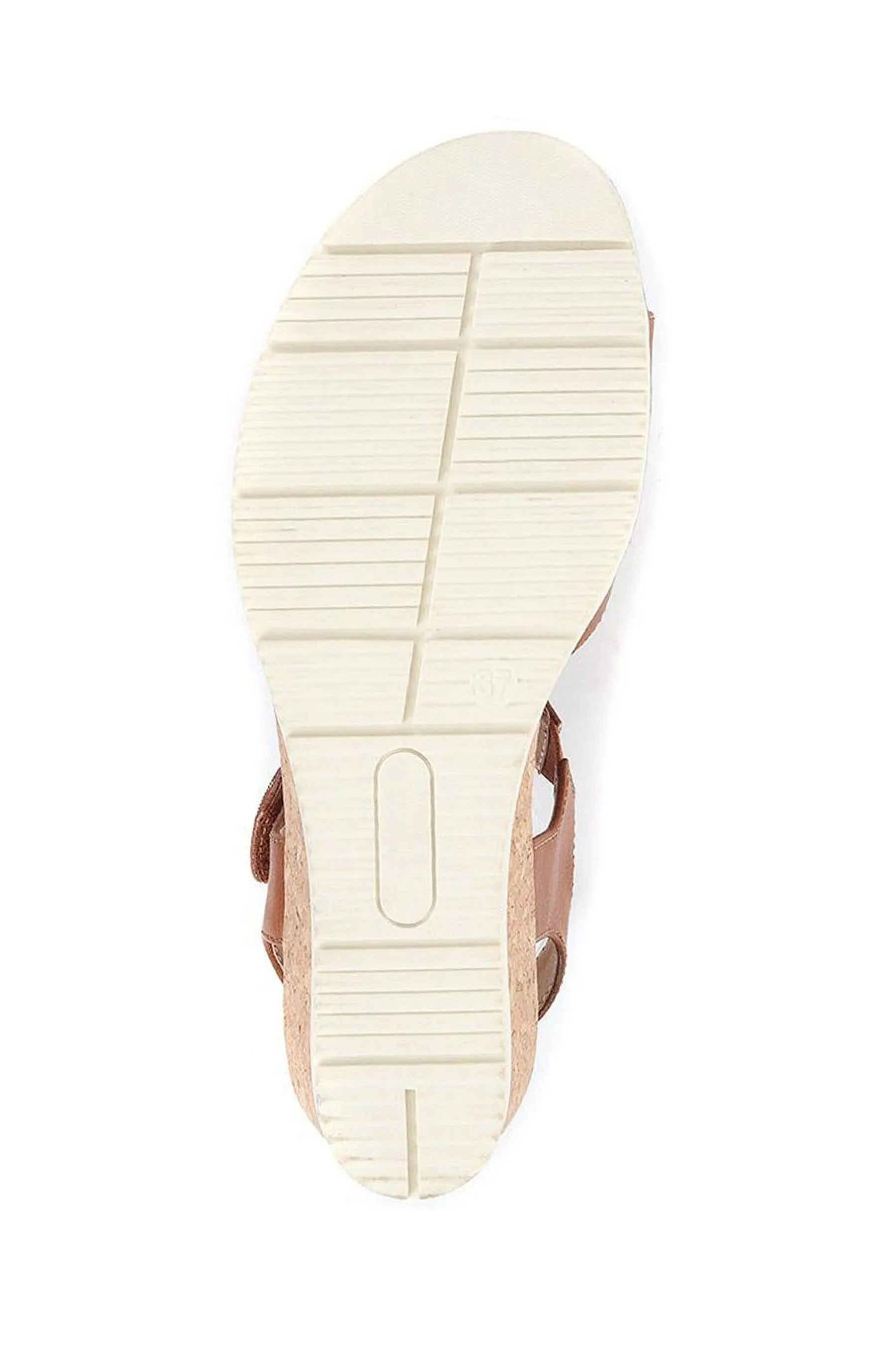 Pavers - Marrone con zeppa regolabile - Sandali