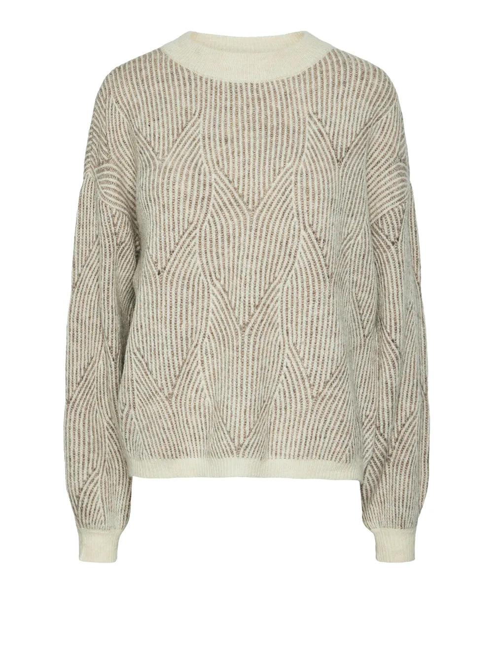 PIECES Maglione Donna - Beige modello 17147906