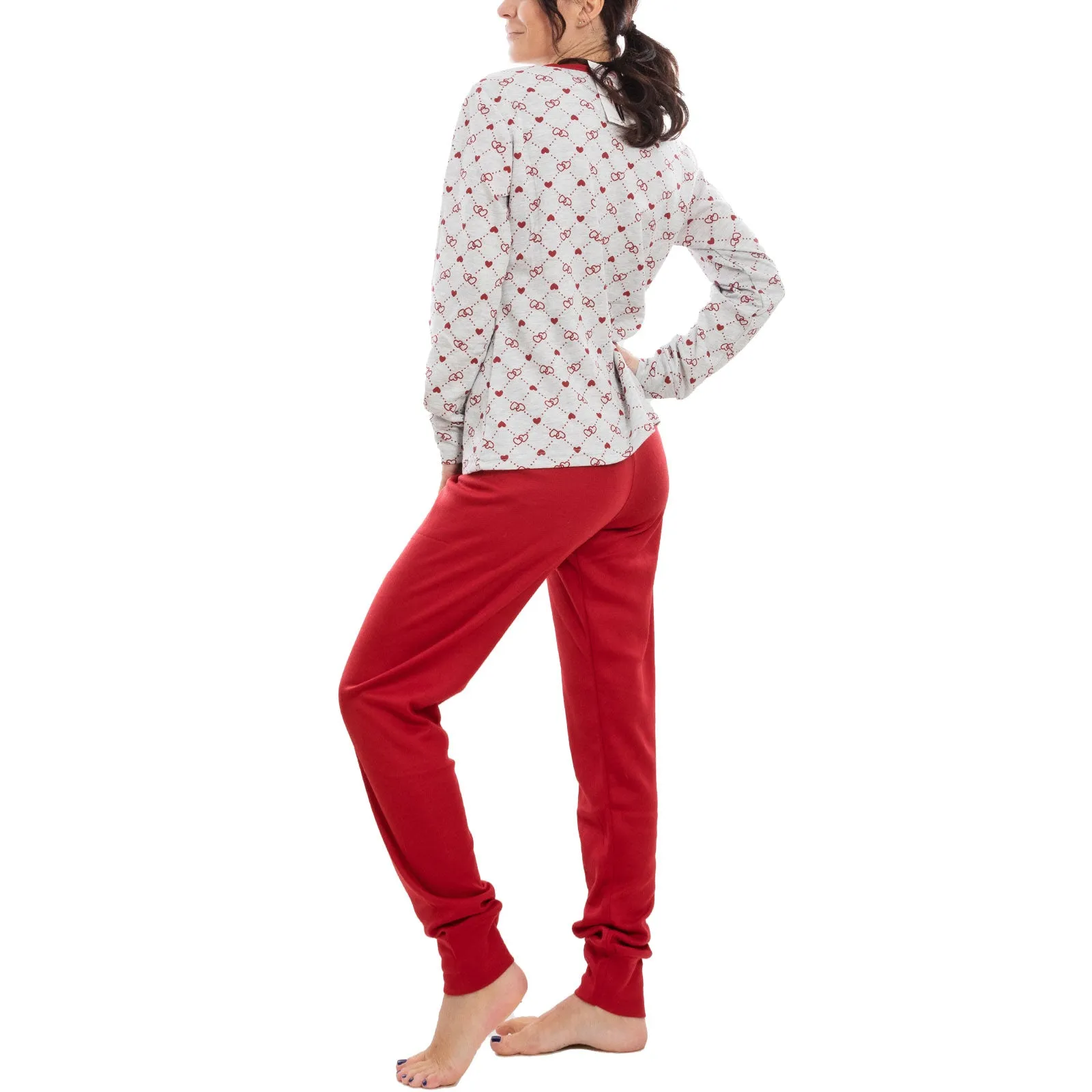 Pigiama Donna Felpato Orso It-5336