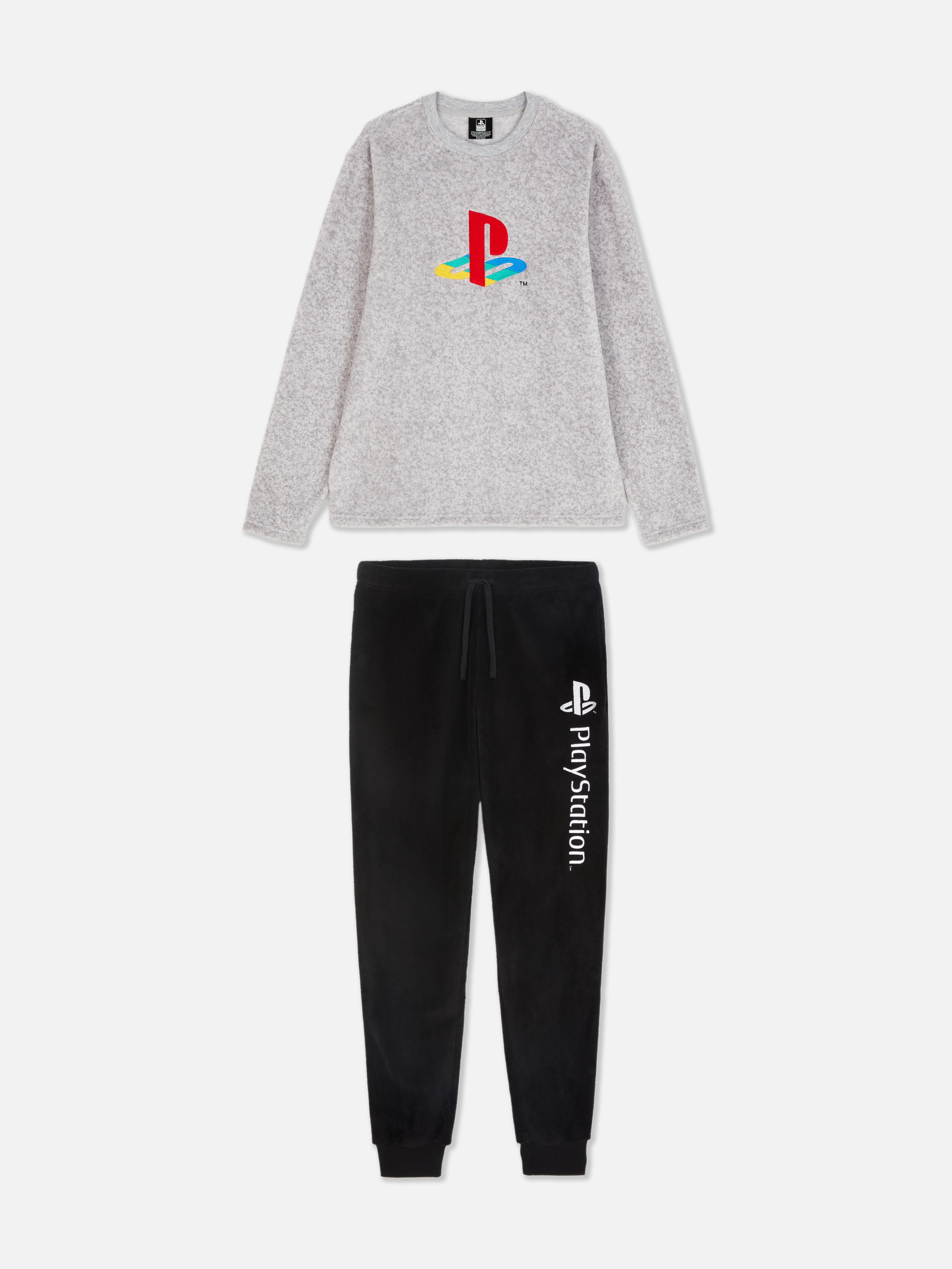 Pigiama in pile con logo PlayStation