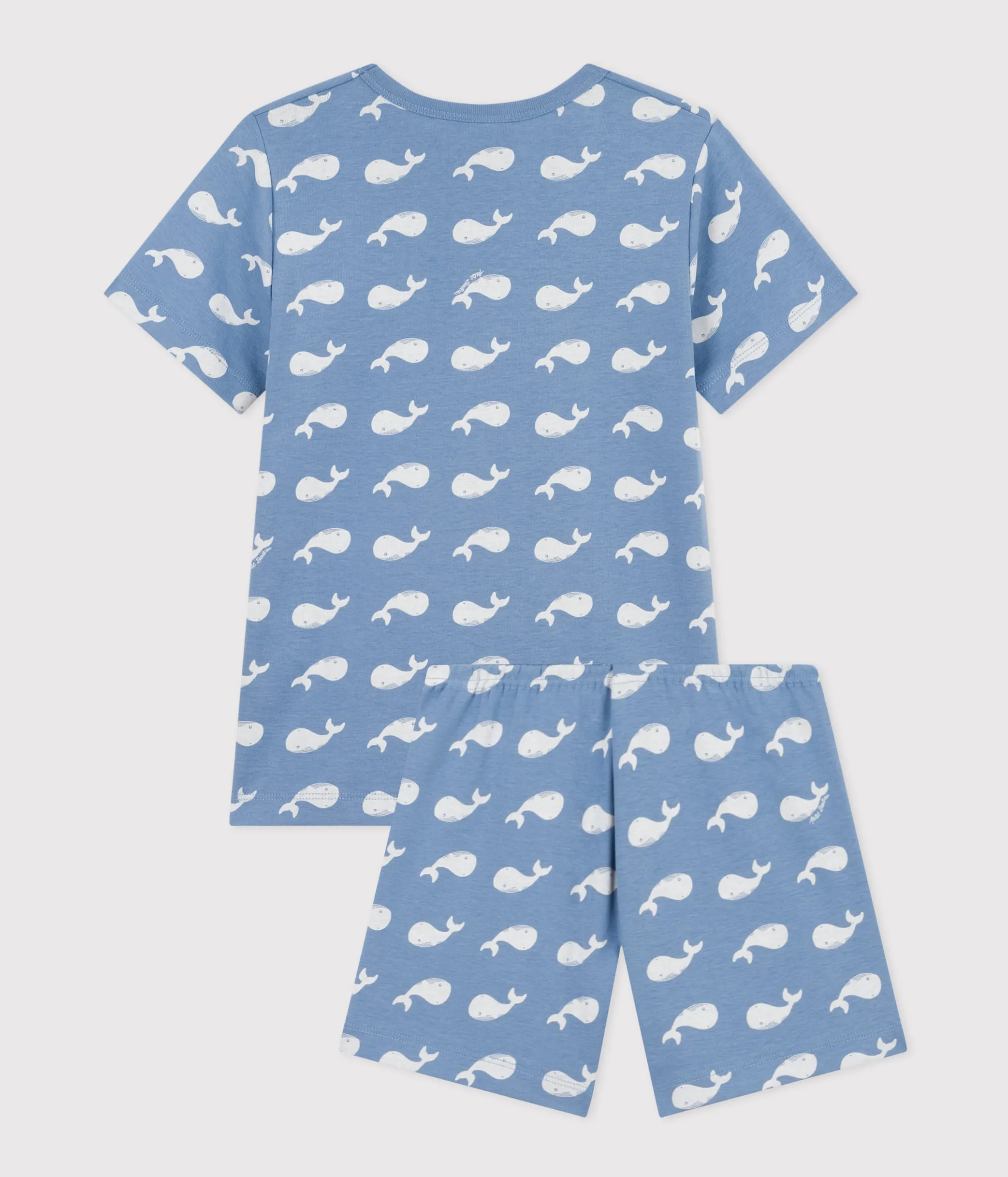 PIGIAMA SHORT IN COTONE FANTASIA BALENA BAMBINO