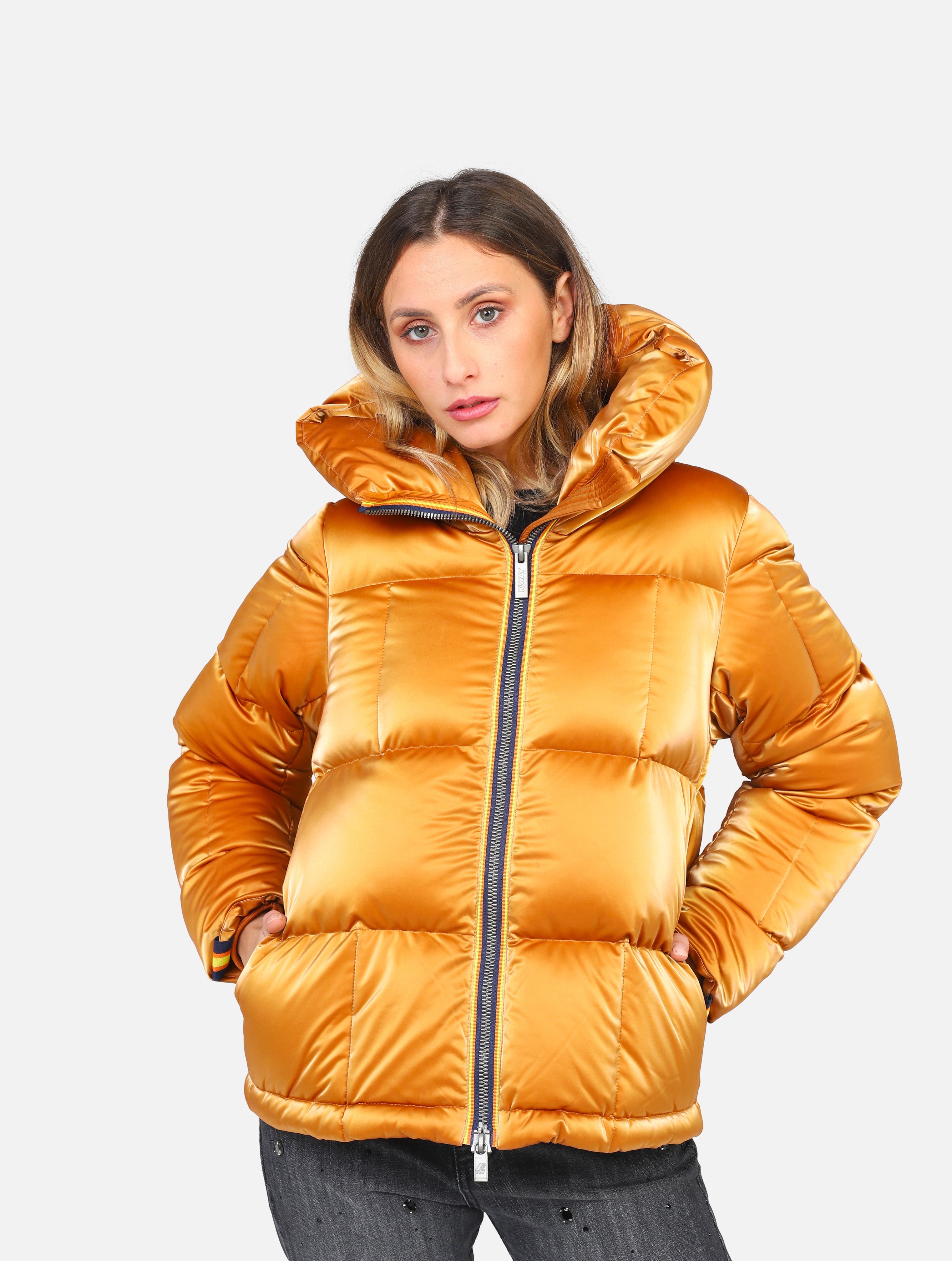 piumino K-WAY - K7122IW ORANGE METAL