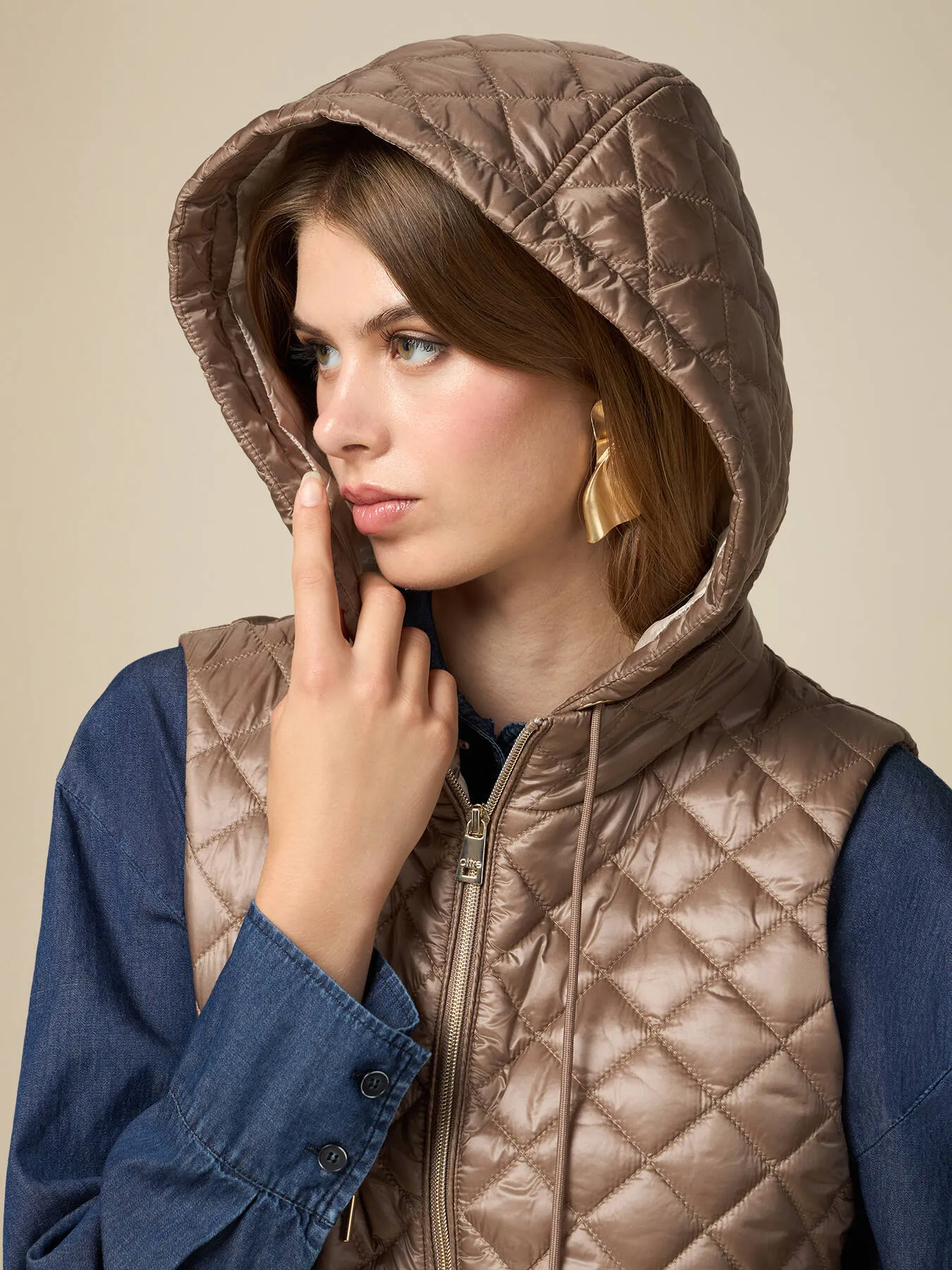 Piumino lightweight senza maniche