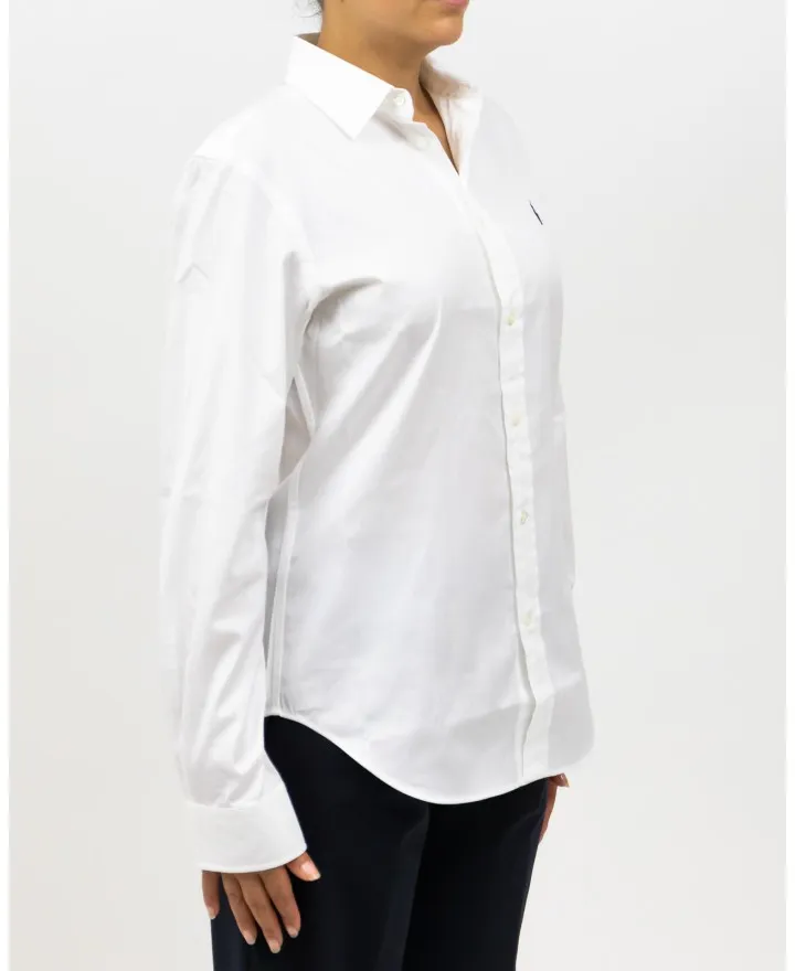 Polo Ralph Lauren - Camicia Cotone Bianca Donna
