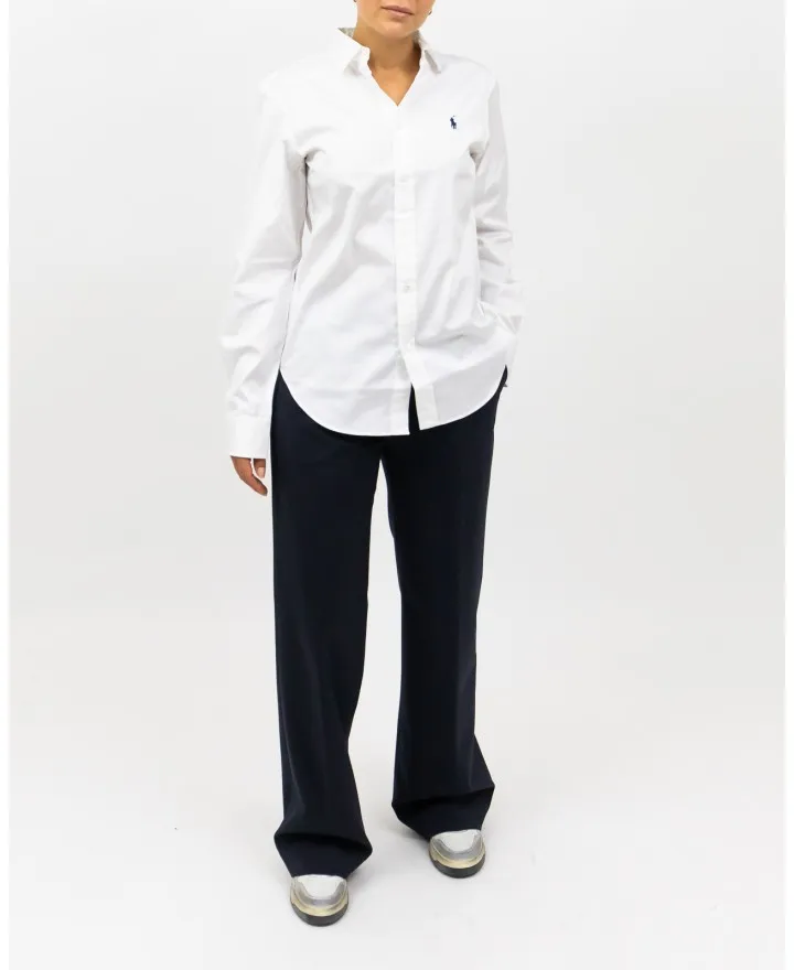 Polo Ralph Lauren - Camicia Cotone Bianca Donna