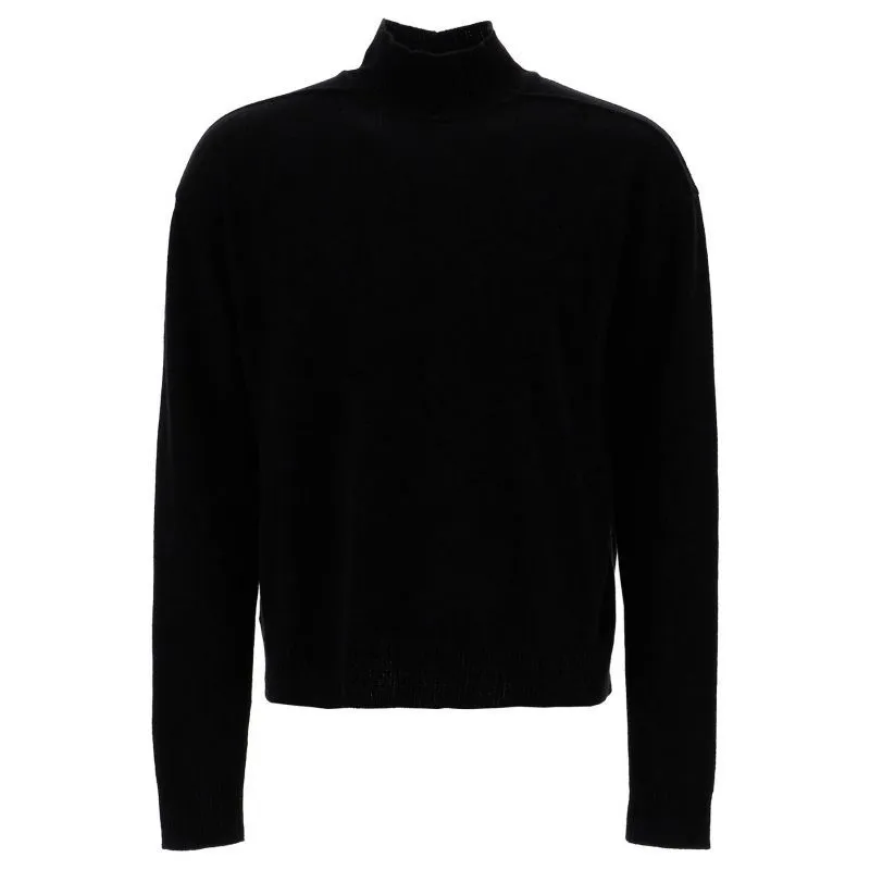 Pullover a collo alto in cachemire