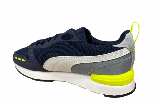 Puma R78 Jr 373616 17 peacoat yellow alert