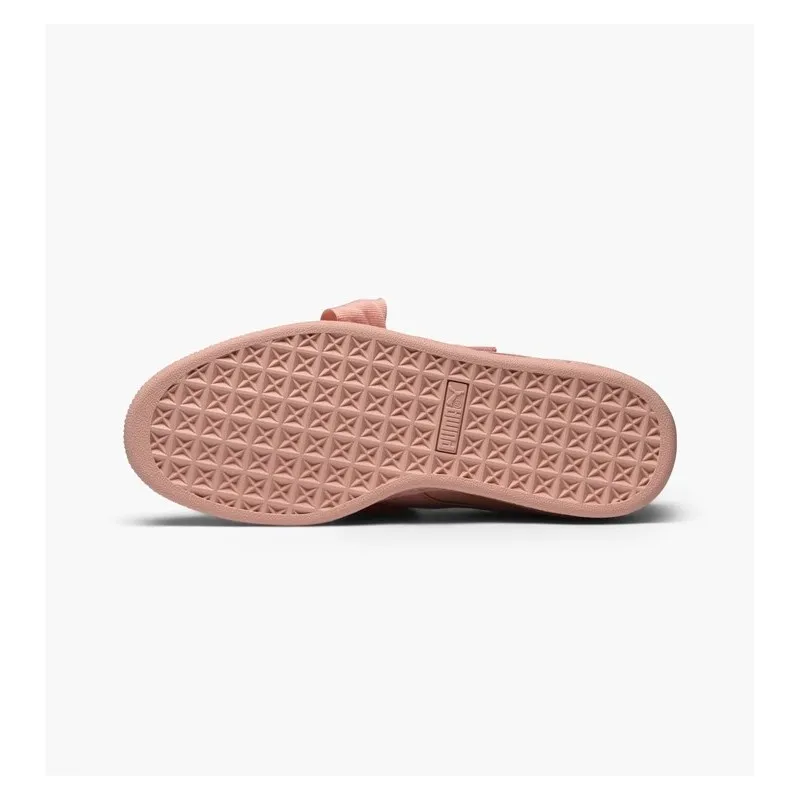 Puma Suede Heart Ep Scarpa Scamosciata Rosa Pesca Donna