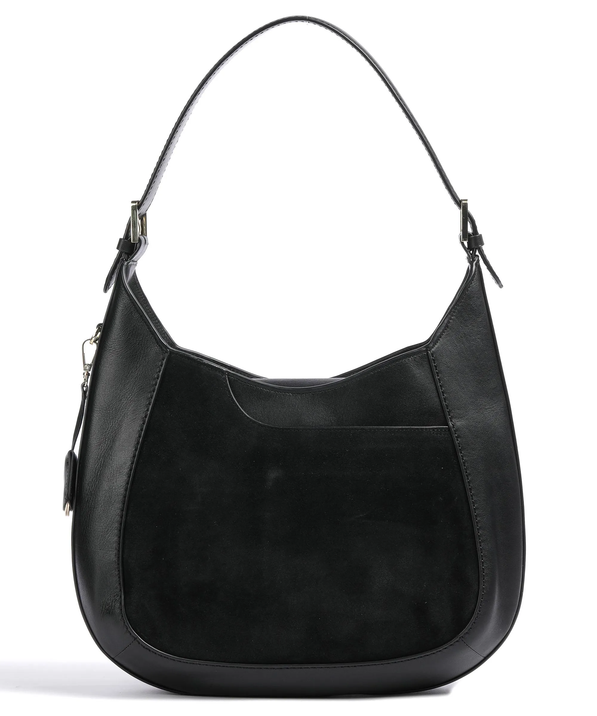  Radley London London Pockets 2.0 Borsa hobo pelle a grana fine, pelle ruvida nero  
