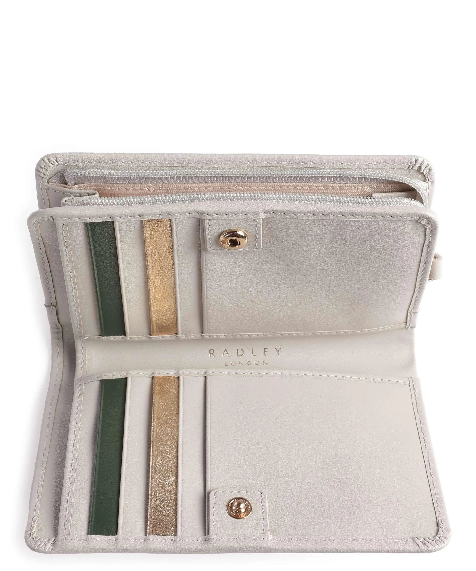  Radley London Ring Ring Portafoglio pelle di vacchetta liscia beige  