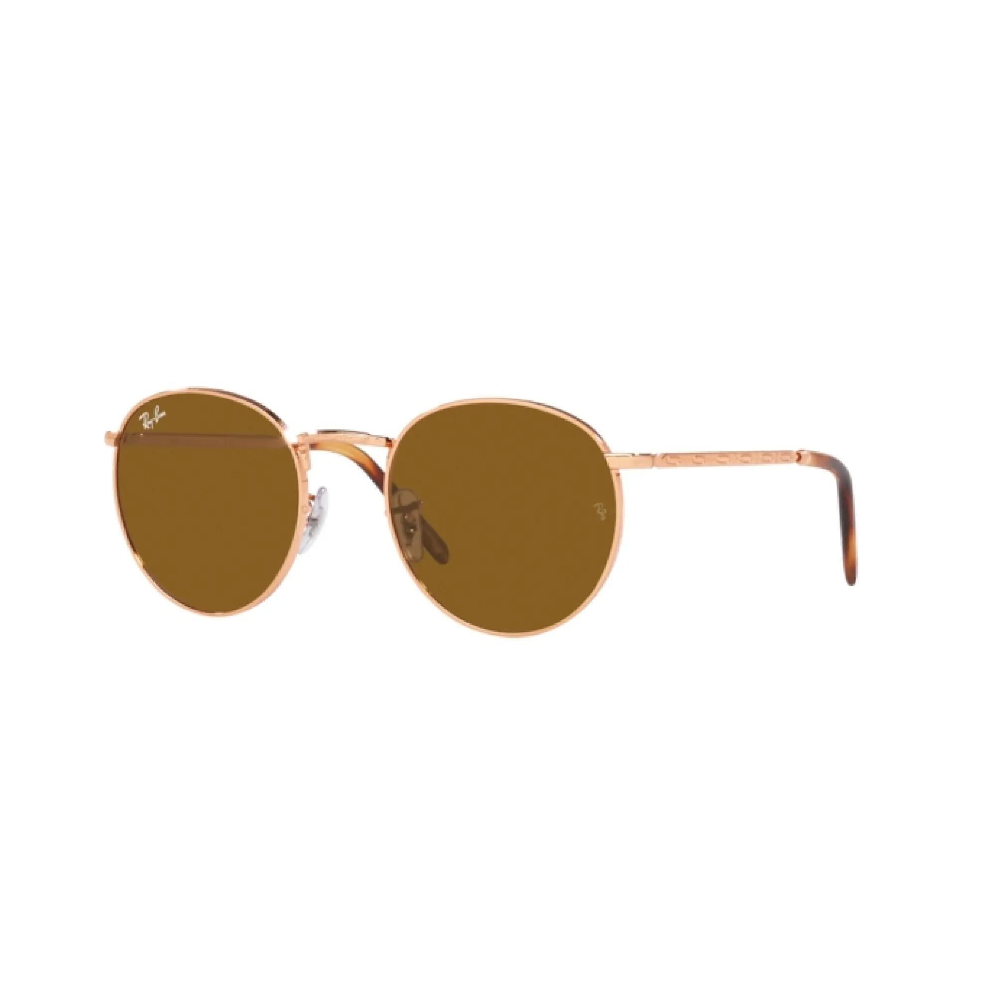   Ray-Ban RB 3637 New Round 920233 Oro Rosa | Occhiale Da Sole Unisex 