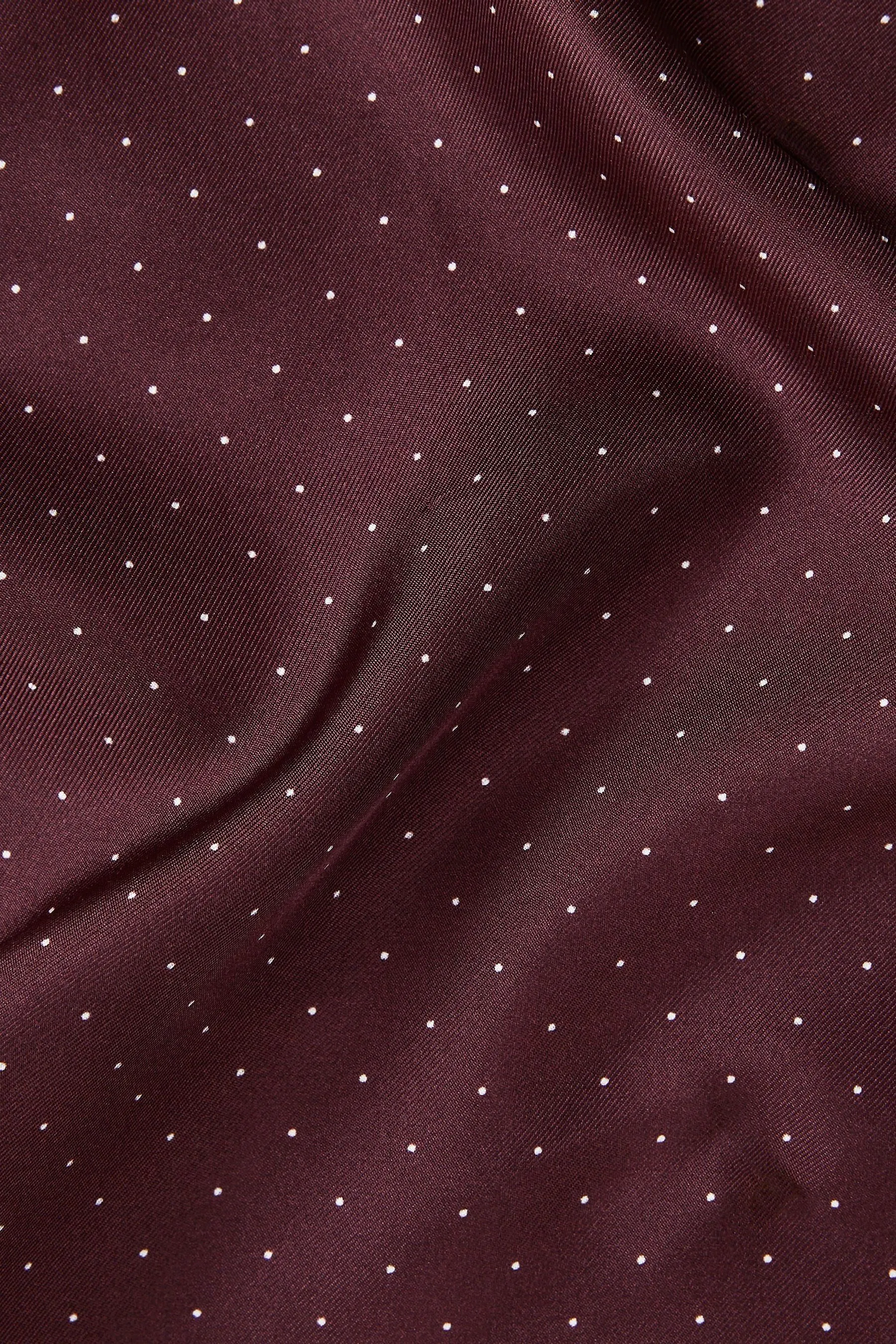 Reiss Liam Pois Silk Pocket Square    