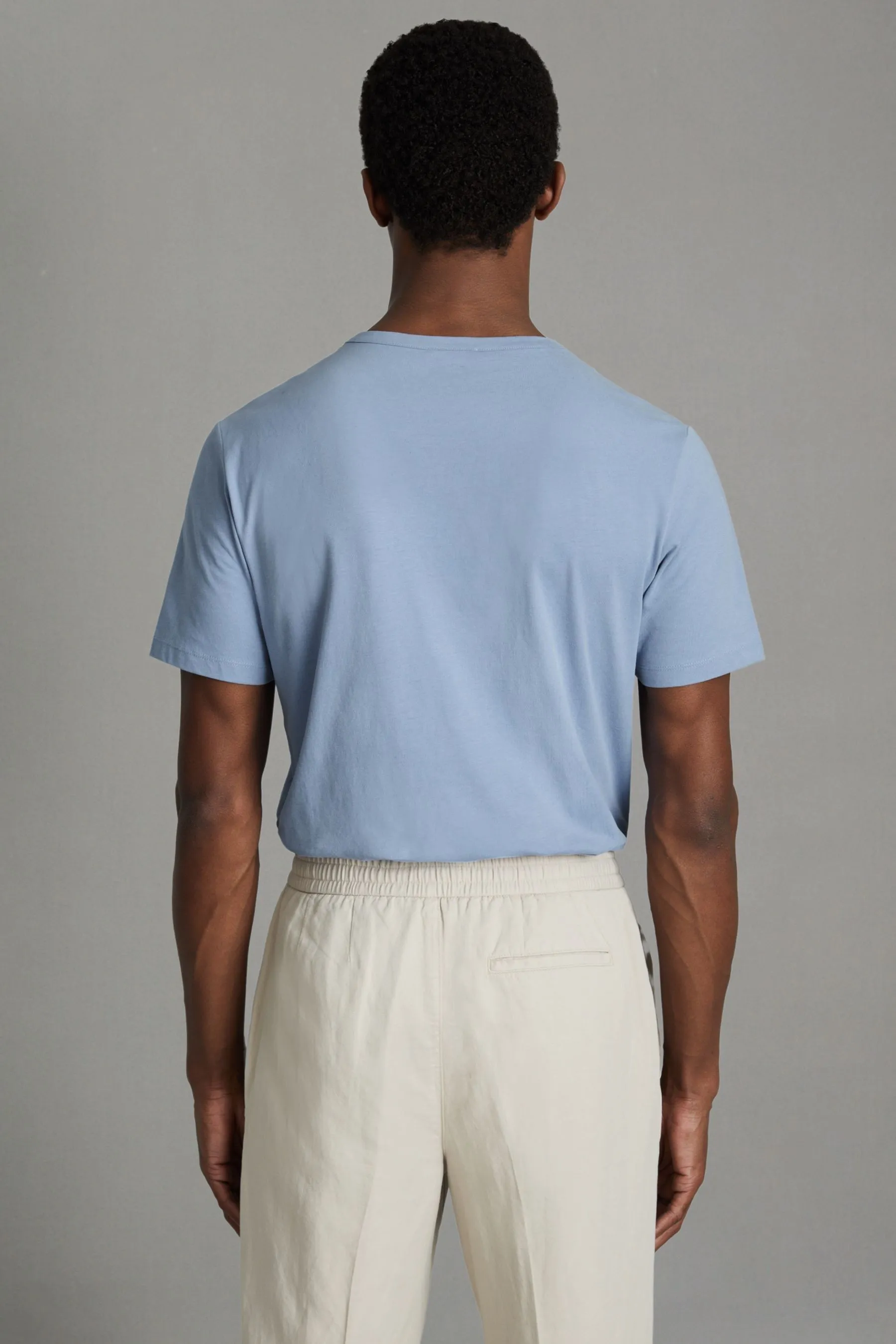 Reiss Melrose - T-shirt in Girocollo di cotone    