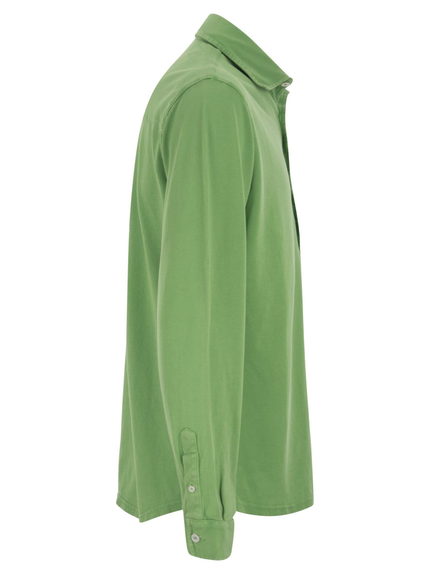 ROBERT – Camicia piquet in cotone